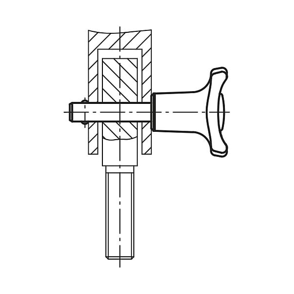 Ball Lock Pins Self Locking, Metric